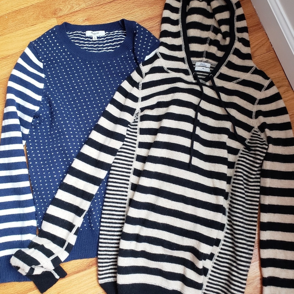TWO women's sweaters. Size Medium. GUC.
